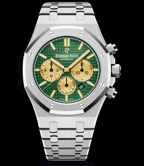 26332PT.OO.1220PT.02 Fake Audemars Piguet Royal Oak Chronograph 41 Platinum watch